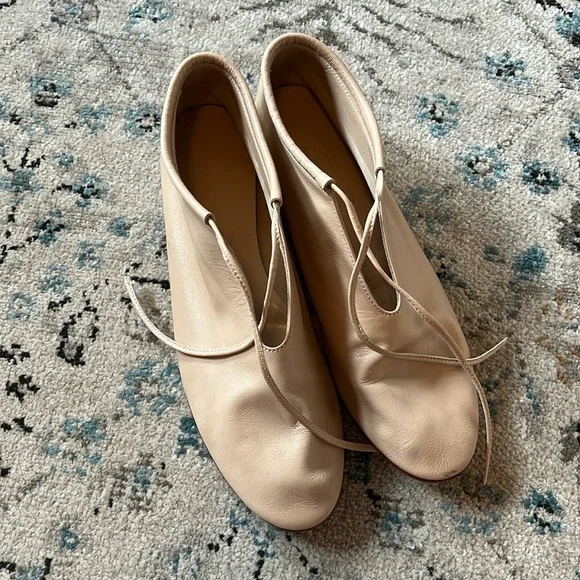 Martiniano | Shoes | Martiniano Booties In Sand | Poshmark